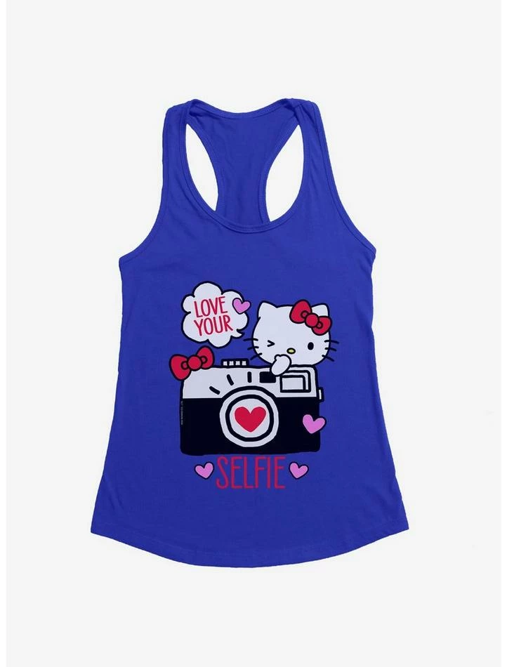 New 😀 Hello Kitty Selfie Love 👧 Girls Tank 🌟 7 New 😀 Hello Kitty Selfie Love 👧 Girls Tank 🌟 - Image 5