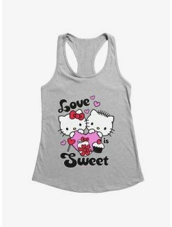 New 👏 Hello Kitty Sweet Love 👧 Girls Tank ✔️ -Cheap Sanrio Store 18061185 hi