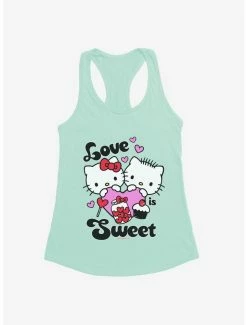 New 👏 Hello Kitty Sweet Love 👧 Girls Tank ✔️ -Cheap Sanrio Store 18061199 hi