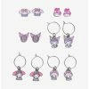 Promo 😀 My Melody & Kuromi Slumber Party Earring Set 😍 -Cheap Sanrio Store 18067210 hi