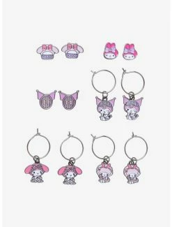 Promo 😀 My Melody & Kuromi Slumber Party Earring Set 😍