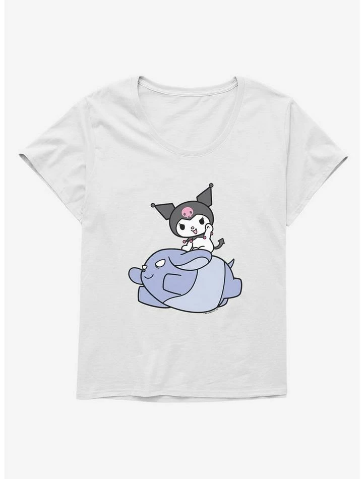 New โ๏ธ Kuromi Adventure Baku Flying ๐ง Girls T-Shirt Plus Size ๐ 6 New โ๏ธ Kuromi Adventure Baku Flying ๐ง Girls T-Shirt Plus Size ๐ - Image 4