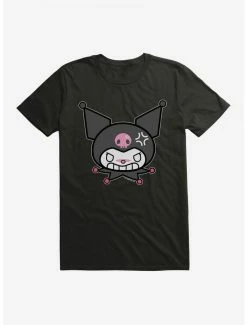 Wholesale 😍 Kuromi All Anger T-Shirt ❤️ -Cheap Sanrio Store 18075169 hi