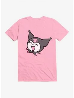 Promo ⌛ Kuromi All Smiles T-Shirt ❤️ -Cheap Sanrio Store 18075268 hi