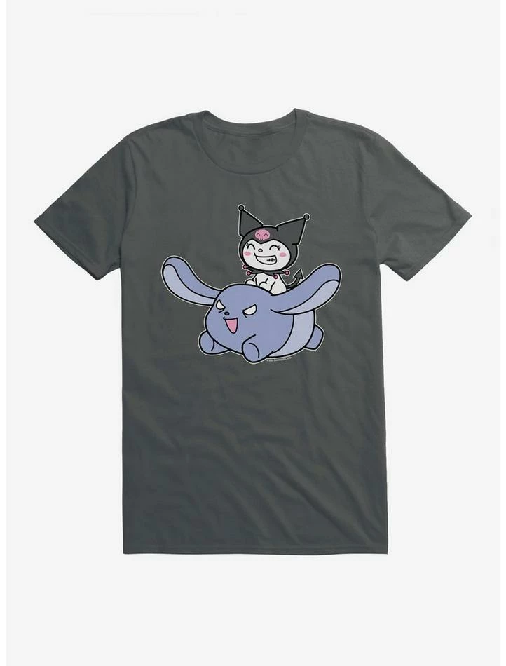 Buy 😉 Kuromi Happy Baku Flying T-Shirt 🌟 5 Buy 😉 Kuromi Happy Baku Flying T-Shirt 🌟 - Image 3
