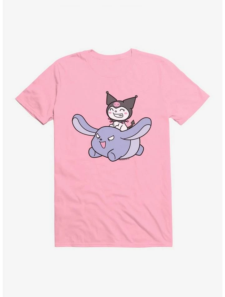 Buy 😉 Kuromi Happy Baku Flying T-Shirt 🌟 6 Buy 😉 Kuromi Happy Baku Flying T-Shirt 🌟 - Image 4