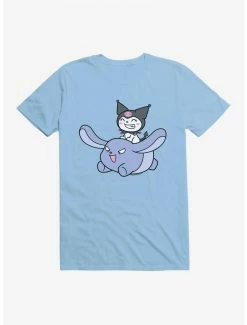 Buy 😉 Kuromi Happy Baku Flying T-Shirt 🌟 18 Buy 😉 Kuromi Happy Baku Flying T-Shirt 🌟 -Cheap Sanrio Store 18075457 hi