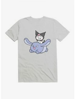 Buy 😉 Kuromi Happy Baku Flying T-Shirt 🌟 20 Buy 😉 Kuromi Happy Baku Flying T-Shirt 🌟 -Cheap Sanrio Store 18075475 hi
