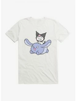 Buy 😉 Kuromi Happy Baku Flying T-Shirt 🌟 21 Buy 😉 Kuromi Happy Baku Flying T-Shirt 🌟 -Cheap Sanrio Store 18075484 hi