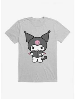 Promo 👏 Kuromi Reading T-Shirt 🤩 -Cheap Sanrio Store 18075520 hi