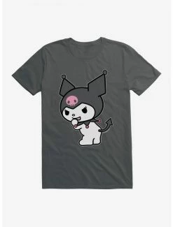 Hot Sale 👏 Kuromi Turning Giggle T-Shirt 🔥 14 Hot Sale 👏 Kuromi Turning Giggle T-Shirt 🔥 -Cheap Sanrio Store 18075745 hi