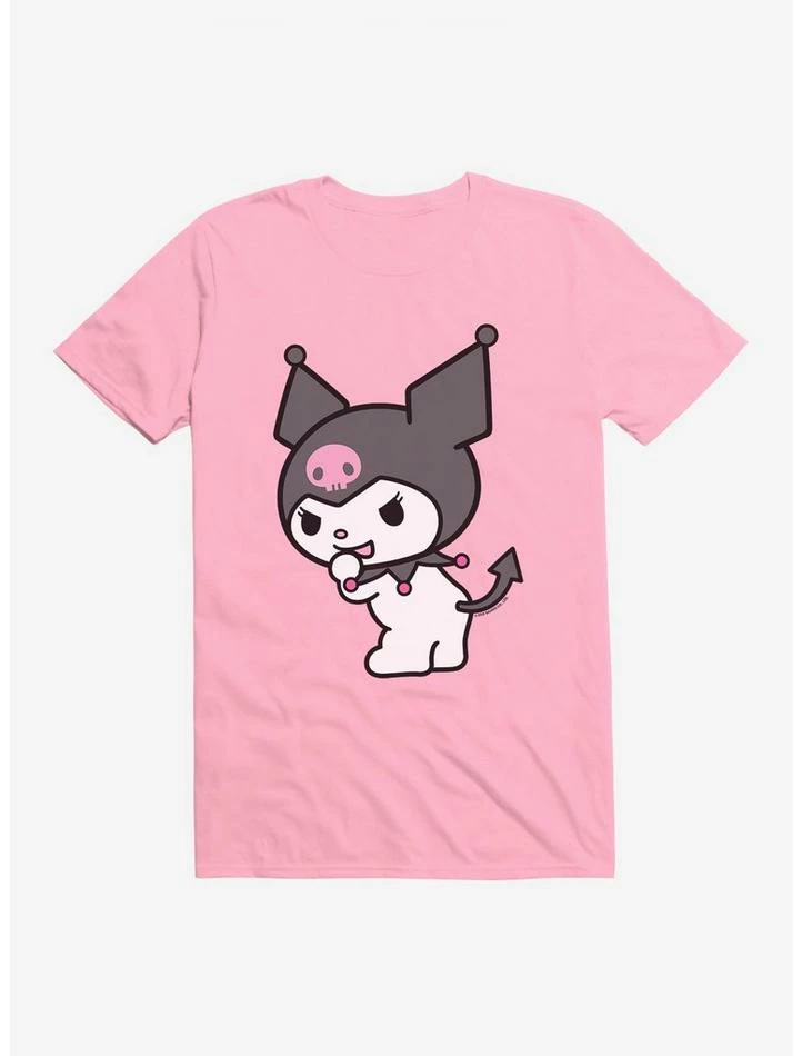 Hot Sale 👏 Kuromi Turning Giggle T-Shirt 🔥 6 Hot Sale 👏 Kuromi Turning Giggle T-Shirt 🔥 - Image 4