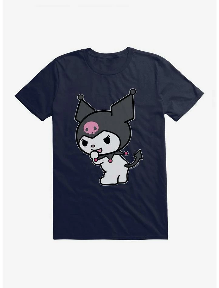 Hot Sale 👏 Kuromi Turning Giggle T-Shirt 🔥 3 Hot Sale 👏 Kuromi Turning Giggle T-Shirt 🔥