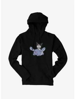 Best Sale 🧨 Kuromi Happy Baku Flying Hoodie ❤️ -Cheap Sanrio Store 18076388 hi