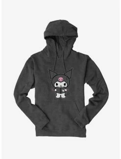 Best deal 🔥 Kuromi Reading Hoodie ✔️ -Cheap Sanrio Store 18076430 hi