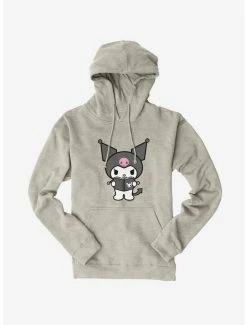 Best deal 🔥 Kuromi Reading Hoodie ✔️ -Cheap Sanrio Store 18076451 hi