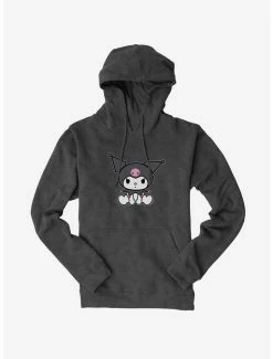 Cheap ❤️ Kuromi Sitting Hoodie 🧨 -Cheap Sanrio Store 18076500 hi
