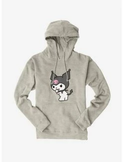 Best deal 🌟 Kuromi Turning Giggle Hoodie 😍 -Cheap Sanrio Store 18076556 hi