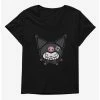 Hot Sale 🛒 Kuromi All Anger 👧 Girls T-Shirt Plus Size 🎁 -Cheap Sanrio Store 18076615 hi