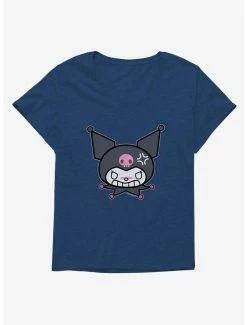 Hot Sale 🛒 Kuromi All Anger 👧 Girls T-Shirt Plus Size 🎁 -Cheap Sanrio Store 18076633 hi