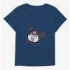 New 🎉 Kuromi All Smiles 👧 Girls T-Shirt Plus Size ⌛ -Cheap Sanrio Store 18076669 hi