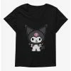 Flash Sale ⌛ Kuromi Evil Grin 👧 Girls T-Shirt Plus Size 😀 -Cheap Sanrio Store 18076687 hi