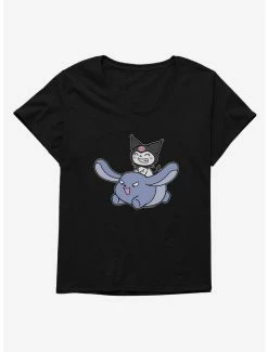 Best deal ๐ฅ Kuromi Happy Baku Flying ๐ง Girls T-Shirt Plus Size ๐ฏ
