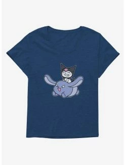 Best deal 🔥 Kuromi Happy Baku Flying 👧 Girls T-Shirt Plus Size 💯 -Cheap Sanrio Store 18076741 hi