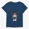 Buy 👏 Kuromi Reading 👧 Girls T-Shirt Plus Size 😉