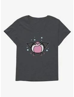 Best reviews of 👍 Kuromi Screaming 👧 Girls T-Shirt Plus Size ⌛ -Cheap Sanrio Store 18076804 hi 1