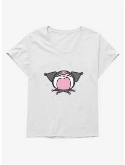 Best reviews of 👍 Kuromi Screaming 👧 Girls T-Shirt Plus Size ⌛ -Cheap Sanrio Store 18076822 hi