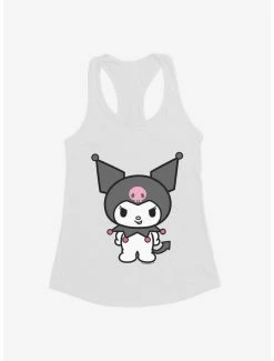 Discount 🔥 Kuromi Evil Grin 👧 Girls Tank 😉 -Cheap Sanrio Store 18077631 hi