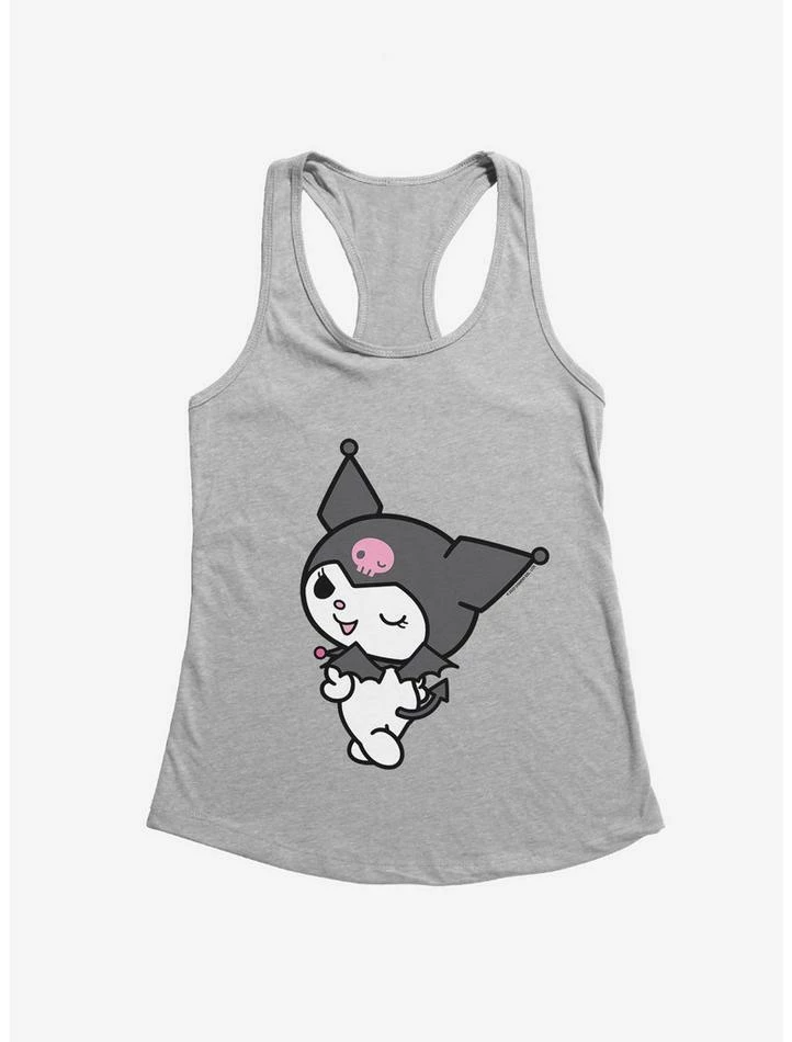 Promo ๐ Kuromi Turning Wink ๐ง Girls Tank โ๏ธ 3 Promo ๐ Kuromi Turning Wink ๐ง Girls Tank โ๏ธ