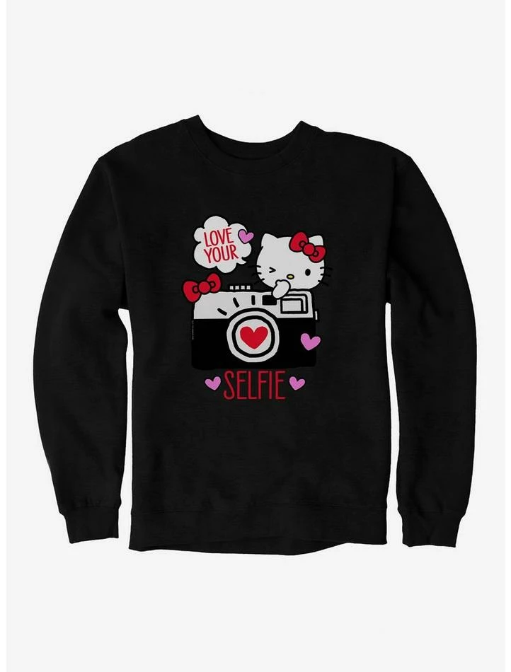 Top 10 ✔️ Hello Kitty Selfie Love Sweatshirt 🧨 4 Top 10 ✔️ Hello Kitty Selfie Love Sweatshirt 🧨 - Image 2