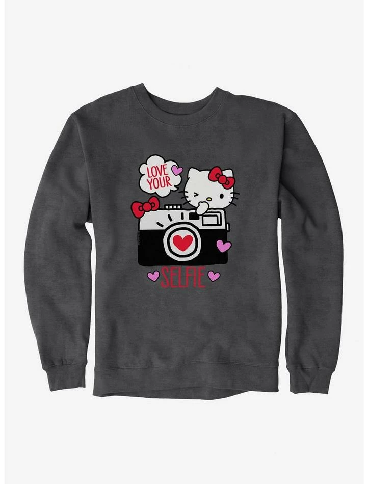 Top 10 ✔️ Hello Kitty Selfie Love Sweatshirt 🧨 3 Top 10 ✔️ Hello Kitty Selfie Love Sweatshirt 🧨