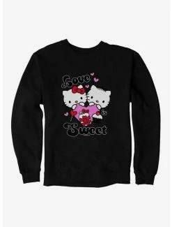 Coupon 👏 Hello Kitty Sweet Love Sweatshirt 🔥 -Cheap Sanrio Store 18082519 hi