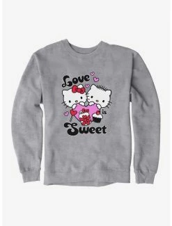 Coupon 👏 Hello Kitty Sweet Love Sweatshirt 🔥 -Cheap Sanrio Store 18082540 hi
