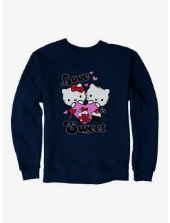 Coupon 👏 Hello Kitty Sweet Love Sweatshirt 🔥 -Cheap Sanrio Store 18082547 hi