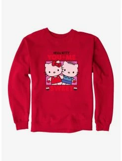 Cheap 🔥 Hello Kitty You and Me Sweatshirt 🤩 -Cheap Sanrio Store 18082617 hi