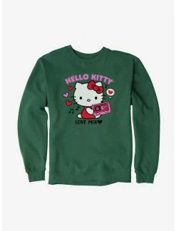 Discount 👍 Hello Kitty Valentine's Day Love Mix Sweatshirt 💯 -Cheap Sanrio Store 18107108 hi 1