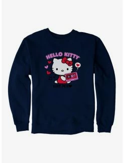 Discount 👍 Hello Kitty Valentine's Day Love Mix Sweatshirt 💯 -Cheap Sanrio Store 18108222 hi