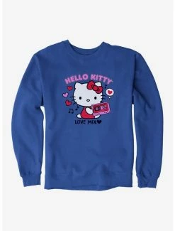 Discount 👍 Hello Kitty Valentine's Day Love Mix Sweatshirt 💯 -Cheap Sanrio Store 18108243 hi