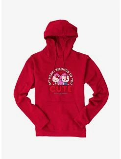 Best reviews of 🎁 Hello Kitty Valentine's Day Heart Belongs To You Hoodie ✔️ -Cheap Sanrio Store 18108292 hi 1