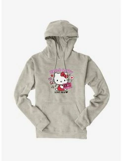 Discount 🌟 Hello Kitty Valentine's Day Love Mix Hoodie 🔔 -Cheap Sanrio Store 18108341 hi