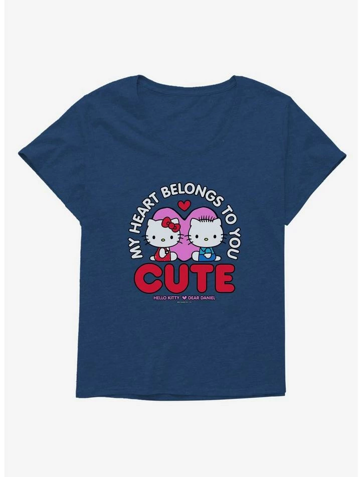 Wholesale ๐คฉ Hello Kitty Valentine's Day Heart Belongs To You ๐ง Girls T-Shirt Plus Size โ๏ธ 6 Wholesale ๐คฉ Hello Kitty Valentine's Day Heart Belongs To You ๐ง Girls T-Shirt Plus Size โ๏ธ - Image 4