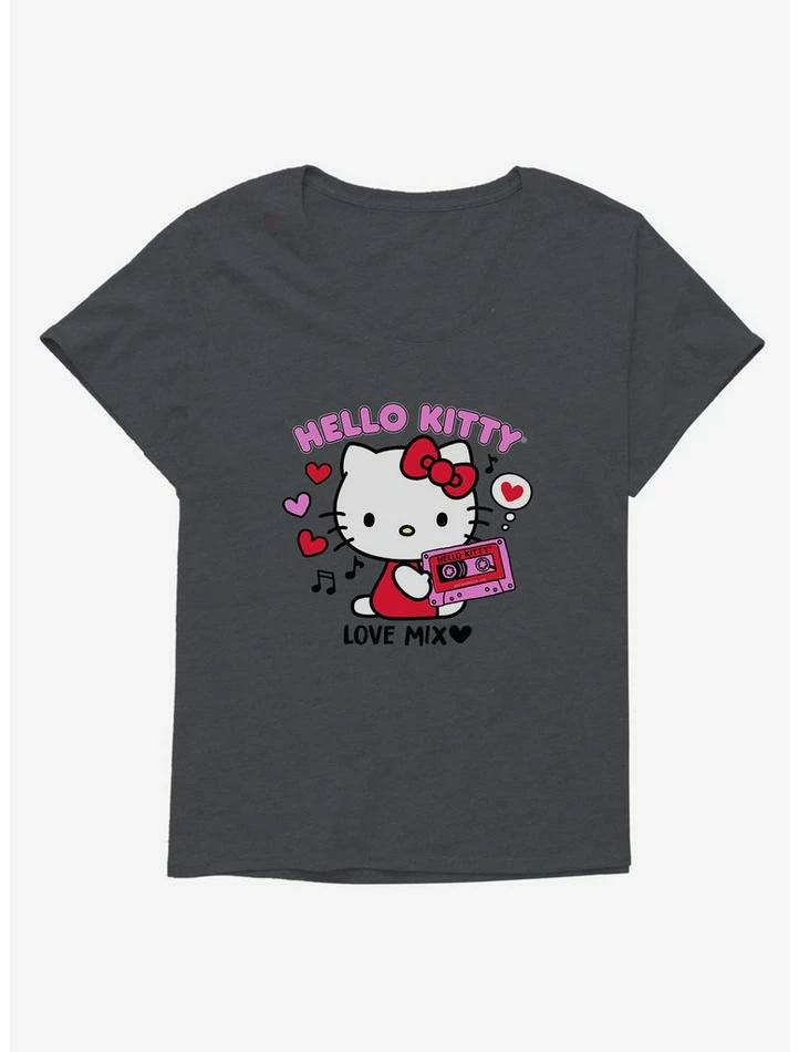Discount ⭐ Hello Kitty Valentine's Day Love Mix 👧 Girls T-Shirt Plus Size 😍 5 Discount ⭐ Hello Kitty Valentine's Day Love Mix 👧 Girls T-Shirt Plus Size 😍 - Image 3