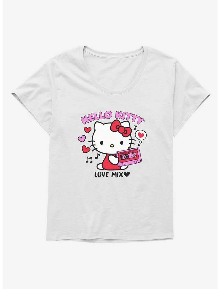 Discount ⭐ Hello Kitty Valentine's Day Love Mix 👧 Girls T-Shirt Plus Size 😍 3 Discount ⭐ Hello Kitty Valentine's Day Love Mix 👧 Girls T-Shirt Plus Size 😍