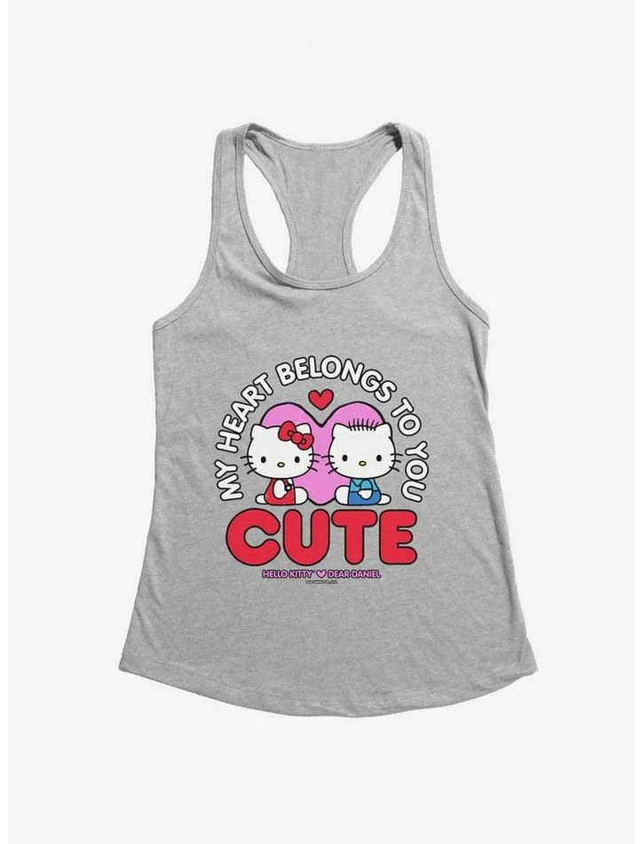 Budget π Hello Kitty Valentine's Day Heart Belongs To You π§ Girls Tank β 5 Budget π Hello Kitty Valentine's Day Heart Belongs To You π§ Girls Tank β - Image 3
