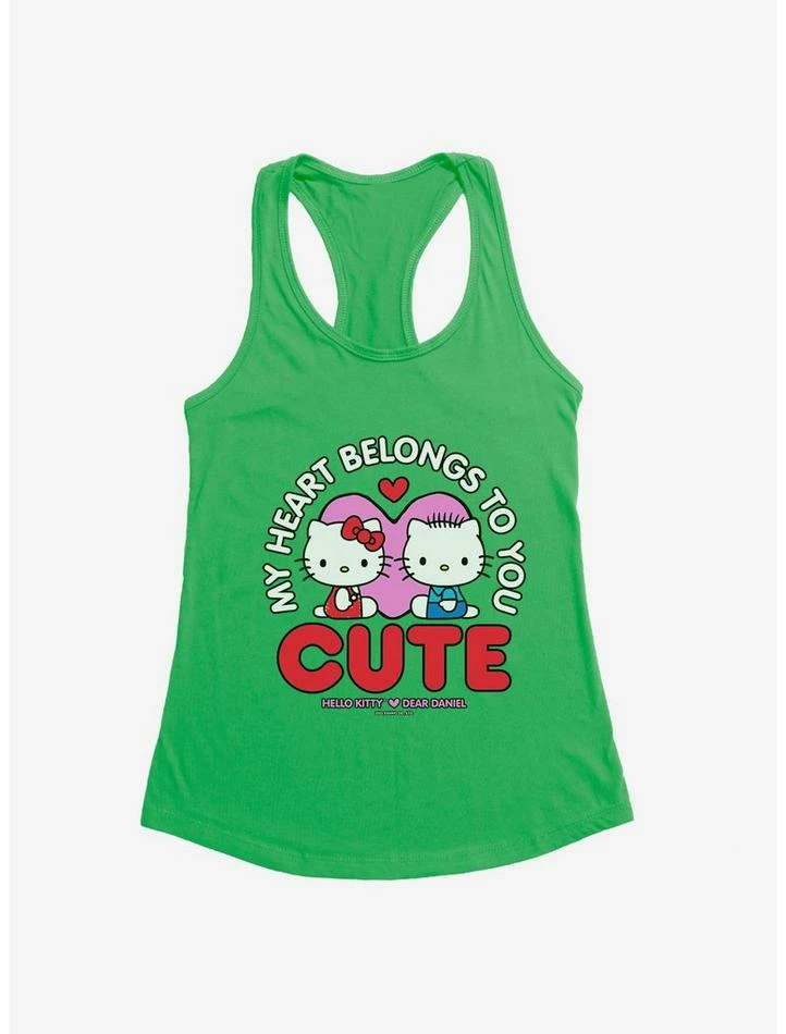 Budget π Hello Kitty Valentine's Day Heart Belongs To You π§ Girls Tank β 6 Budget π Hello Kitty Valentine's Day Heart Belongs To You π§ Girls Tank β - Image 4