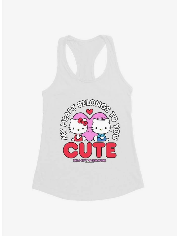 Budget π Hello Kitty Valentine's Day Heart Belongs To You π§ Girls Tank β 11 Budget π Hello Kitty Valentine's Day Heart Belongs To You π§ Girls Tank β - Image 9